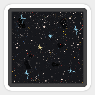 Space Pattern Sticker